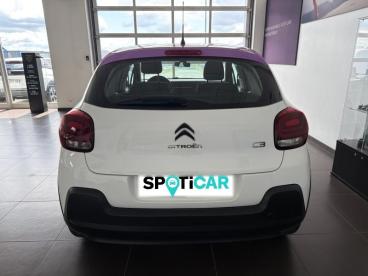 SPOTICAR Citroën C3 1.2 Puretech 83ch S&s Feel Pack Occasion - Citadine Essence Blanc Banquise (o) - Saint Flour - 1204023959_3