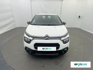 SPOTICAR Citroën C3 1.5 Bluehdi 100ch S&s Bvm 6 Feel Occasion - Utilitaire Diesel Blanc Banquise - Eybens - 1204024074_2