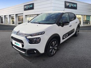 SPOTICAR Citroën C3 Puretech 83 S&s Bvm5 Shine Occasion - Citadine Essence Blanc - Grandparigny - 1204024652_1