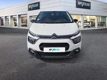 SPOTICAR Citroën C3 Puretech 83 S&s Bvm5 Shine Occasion - Citadine Essence Blanc - Grandparigny - 1204024652_2