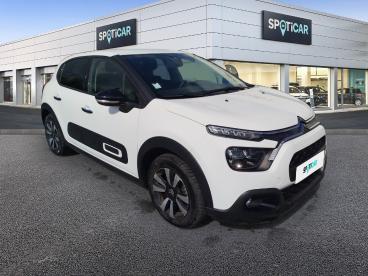 SPOTICAR Citroën C3 Puretech 83 S&s Bvm5 Shine Occasion - Citadine Essence Blanc - Grandparigny - 1204024652_3