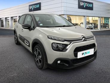 SPOTICAR Citroën C3 Puretech 83 S&s Bvm5 Feel Pack Occasion - Citadine Essence Sable Nacre - Garches - 1204024701_3