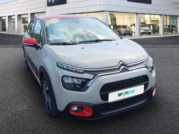 SPOTICAR Citroën C3 Puretech 110 S&s Eat6 Shine Occasion - Citadine Essence Beige - Chambry - 1204025691_3