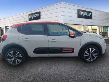 SPOTICAR Citroën C3 Puretech 110 S&s Eat6 Shine Occasion - Citadine Essence Beige - Chambry - 1204025691_4