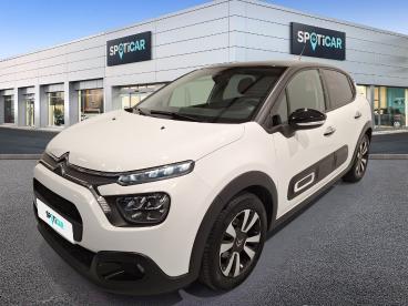 SPOTICAR Citroën C3 Puretech 83 S&s Bvm5 Shine Occasion - Citadine Essence Blanc - Chambray Les Tours - 1204026934_1