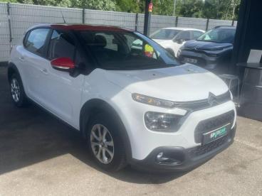 SPOTICAR Citroën C3 1.5 Bluehdi 100ch S&s Bvm 6 Feel 2 Places Societe Occasion - Utilitaire Diesel Blanc Banquise - Rouge Aden - Geispolsheim - 1204027727_3
