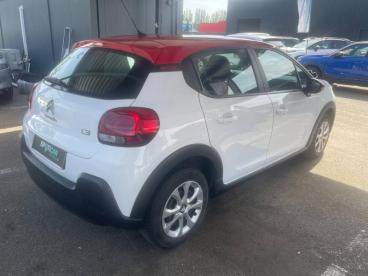 SPOTICAR Citroën C3 1.5 Bluehdi 100ch S&s Bvm 6 Feel 2 Places Societe Occasion - Utilitaire Diesel Blanc Banquise - Rouge Aden - Geispolsheim - 1204027727_4