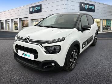 SPOTICAR Citroën C3 Puretech 83 S&s Bvm5 Shine Pack Occasion - Citadine Essence Blanc - Garches - 1204028886_1
