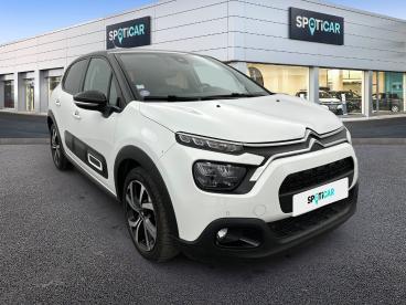 SPOTICAR Citroën C3 Puretech 83 S&s Bvm5 Shine Pack Occasion - Citadine Essence Blanc - Garches - 1204028886_3