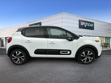 SPOTICAR Citroën C3 Puretech 83 S&s Bvm5 Shine Pack Occasion - Citadine Essence Blanc - Garches - 1204028886_4