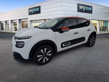 SPOTICAR Citroën C3 Puretech 110 S&s Eat6 Shine Occasion - Citadine Essence Blanc - Barentin - 1204029134_1