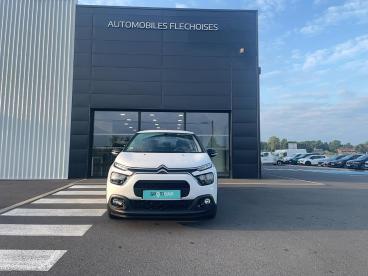 SPOTICAR Citroën C3 Bluehdi 100 Bvm Auto-ecole Occasion - Citadine Diesel Blanc - La Fleche - 1204031749_1