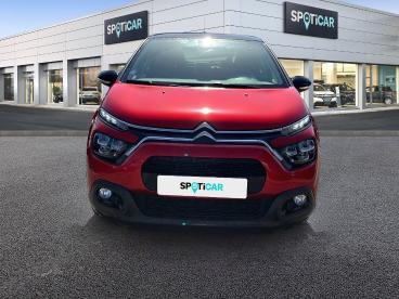 SPOTICAR Citroën C3 1.2 Puretech 110ch S&s Shine Eat6 Occasion - Citadine Essence Rouge Elixir (s) - Noir Onyx - Saint Leonard - 1204032840_2