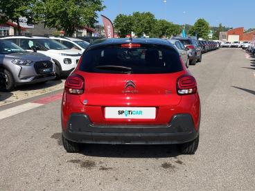 SPOTICAR Citroën C3 1.2 Puretech 110ch S&s Shine Eat6 Occasion - Citadine Essence Rouge Elixir (s) - Noir Onyx - Saint Leonard - 1204032840_5