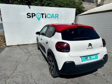 SPOTICAR Citroën C3 Puretech 110ch Shine S&s Occasion - Citadine Essence Blanc Banquise - Gonesse - 1204032907_2