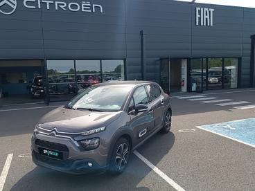 SPOTICAR Citroën C3 Puretech 110 S&s Bvm6 Shine Occasion - Citadine Essence Gris Foncé - La Fleche - 1204034982_3