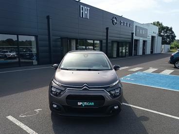 SPOTICAR Citroën C3 Puretech 110 S&s Bvm6 Shine Occasion - Citadine Essence Gris Foncé - La Fleche - 1204034982_4