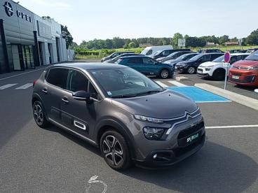 SPOTICAR Citroën C3 Puretech 110 S&s Bvm6 Shine Occasion - Citadine Essence Gris Foncé - La Fleche - 1204034982_5