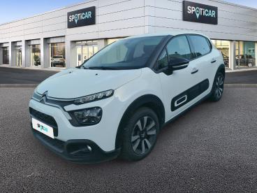 SPOTICAR Citroën C3 Puretech 83 S&s Bvm5 Shine Occasion - Citadine Essence Blanc - Grandparigny - 1204035577_1