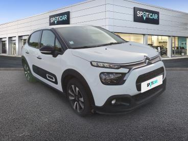 SPOTICAR Citroën C3 Puretech 83 S&s Bvm5 Shine Occasion - Citadine Essence Blanc - Grandparigny - 1204035577_3