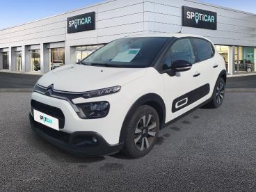 SPOTICAR Citroën C3 Puretech 83 S&s Bvm5 Shine Occasion - Citadine Essence Blanc - Grandparigny - 1204035579_1