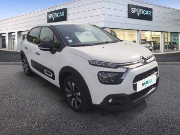 SPOTICAR Citroën C3 Puretech 83 S&s Bvm5 Shine Occasion - Citadine Essence Blanc - Grandparigny - 1204035579_3
