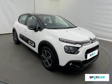SPOTICAR Citroën C3 1.2 Puretech 83ch S&s Shine Occasion - Citadine Essence Blanc Banquise (o) - Chambery - 1204036037_3