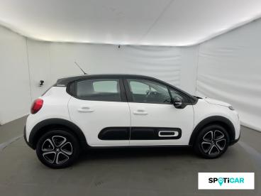 SPOTICAR Citroën C3 1.2 Puretech 83ch S&s Shine Occasion - Citadine Essence Blanc Banquise (o) - Chambery - 1204036037_4