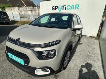 SPOTICAR Citroën C3 1.2 Puretech 83ch S&s You Occasion - Citadine Essence Sable (n) - Gonesse - 1204037634_1