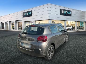 SPOTICAR Citroën C3 Bluehdi 100 S&s Bvm Feel Pack Occasion - Citadine Diesel Gris Foncé - Vannes - 1204038237_5