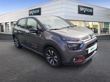 SPOTICAR Citroën C3 Puretech 83 S&s Bvm5 C-series Occasion - Citadine Essence Grsi Acier - Grandparigny - 1204041453_3