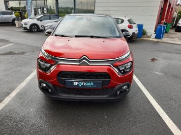 SPOTICAR Citroën C3 Puretech 83 S&s Bvm Shine Occasion - Citadine Essence Rouge - Villeparisis - 1204043245_3