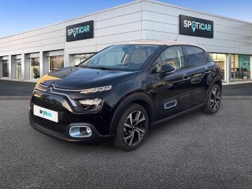 SPOTICAR Citroën C3 Puretech 110 Eat6 Elle Occasion - Citadine Essence Noir - Chenove - 1204045679_1