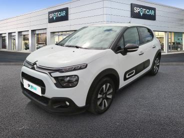 SPOTICAR Citroën C3 Puretech 83 S&s Bvm5 Shine Occasion - Citadine Essence Blanc - Grandparigny - 1204047516_1
