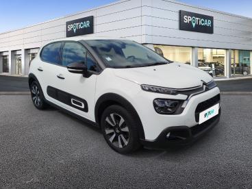SPOTICAR Citroën C3 Puretech 83 S&s Bvm5 Shine Occasion - Citadine Essence Blanc - Grandparigny - 1204047516_3