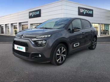 SPOTICAR Citroën C3 1.2 Puretech 110ch S&s Max Boite Automatique Occasion - Citadine Essence Gris Platinium (m) - Noir Perla Nera - Aix En Provence - 1204053729_1