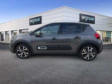 SPOTICAR Citroën C3 1.2 Puretech 110ch S&s Max Boite Automatique Occasion - Citadine Essence Gris Platinium (m) - Noir Perla Nera - Aix En Provence - 1204053729_4