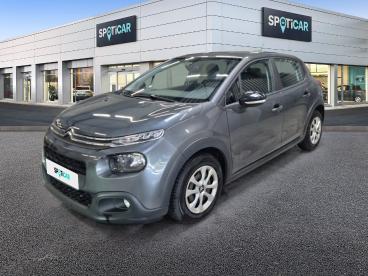 SPOTICAR Citroën C3 Bluehdi 75 S&s Feel Occasion - Citadine Diesel Gris - Montmorot - 1204054689_1
