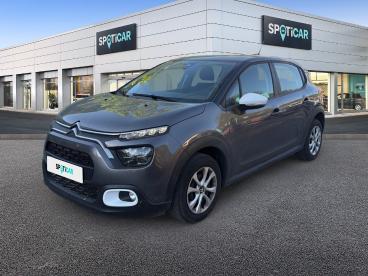 SPOTICAR Citroën C3 Puretech 83 S&s Bvm5 You! Occasion - Citadine Essence Gris - Montmorot - 1204055275_1