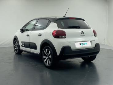 SPOTICAR Citroën C3 Puretech 110 S&s Eat6 Shine Occasion - Citadine Essence Blanc - Ennetieres-en-weppes - 1204059194_3