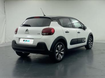 SPOTICAR Citroën C3 Puretech 110 S&s Eat6 Shine Occasion - Citadine Essence Blanc - Ennetieres-en-weppes - 1204059194_5