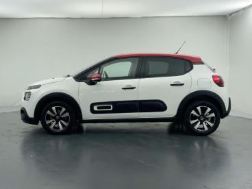 SPOTICAR Citroën C3 Puretech 110 S&s Eat6 Shine Occasion - Citadine Essence Blanc - Ennetieres-en-weppes - 1204059195_2