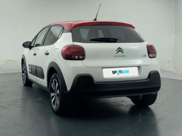 SPOTICAR Citroën C3 Puretech 110 S&s Eat6 Shine Occasion - Citadine Essence Blanc - Ennetieres-en-weppes - 1204059195_3