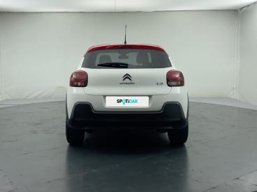 SPOTICAR Citroën C3 Puretech 110 S&s Eat6 Shine Occasion - Citadine Essence Blanc - Ennetieres-en-weppes - 1204059195_4