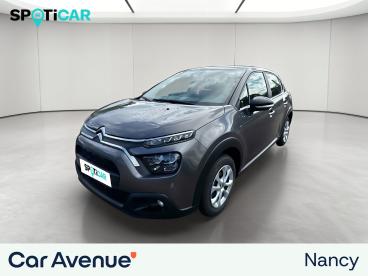 SPOTICAR Citroën C3 Bluehdi 100 S&s Bvm6 Feel Occasion - Citadine Diesel Gris Platinium (m) - Ludres - 1204059328_1