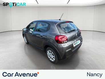 SPOTICAR Citroën C3 Bluehdi 100 S&s Bvm6 Feel Occasion - Citadine Diesel Gris Platinium (m) - Ludres - 1204059328_3