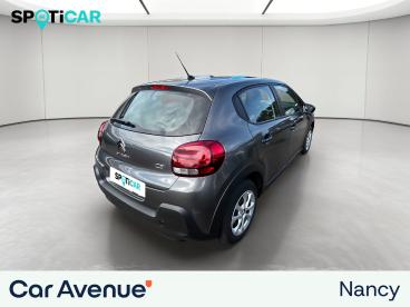 SPOTICAR Citroën C3 Bluehdi 100 S&s Bvm6 Feel Occasion - Citadine Diesel Gris Platinium (m) - Ludres - 1204059328_5