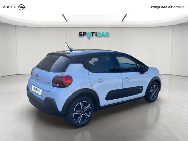 SPOTICAR Citroën C3 Puretech 110 S&s Bvm6 Shine Occasion - Citadine Essence Blanc - Albertville - 1204060716_5