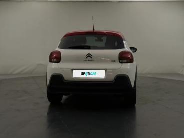 SPOTICAR Citroën C3 Puretech 110 S&s Eat6 Shine Occasion - Citadine Essence Blanc - Lomme - 1204061206_4