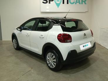 SPOTICAR Citroën C3 Bluehdi 100 Bvm6 You Occasion - Citadine Diesel Blanc - Lormont - 1204062992_5